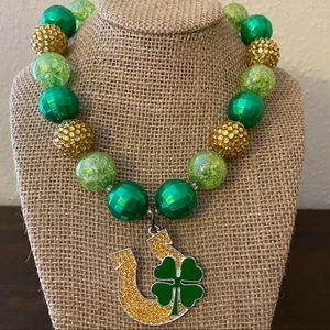 Shamrock Bubblegum Necklace
